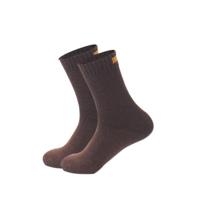 Sierra  Leopard Seal Cashmere Wool Socks