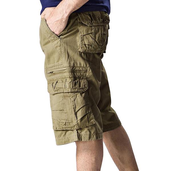 Sierra  Taupe Utility Shorts